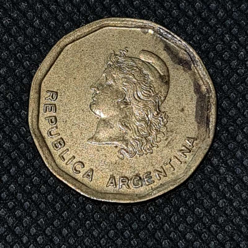 1987 Argentine 50 Centavos