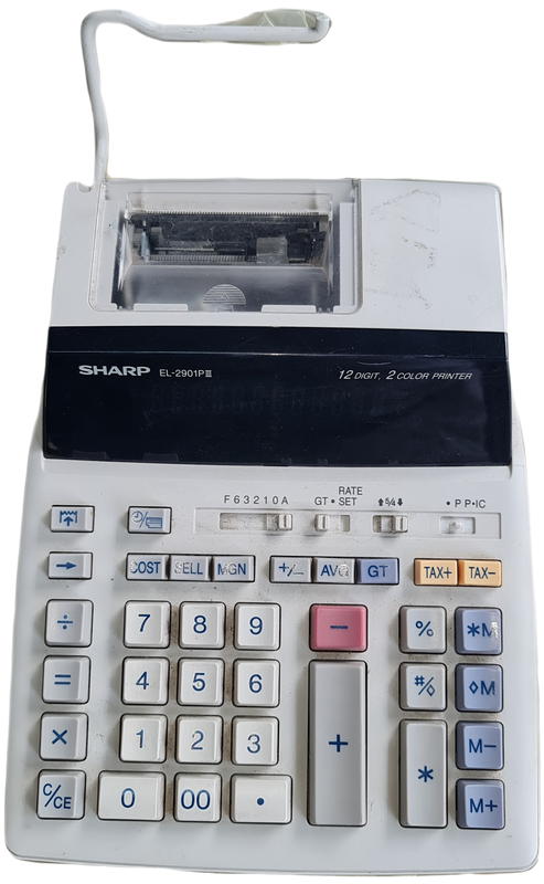 SHARP PRINTING CALCULATOR EL2901P
