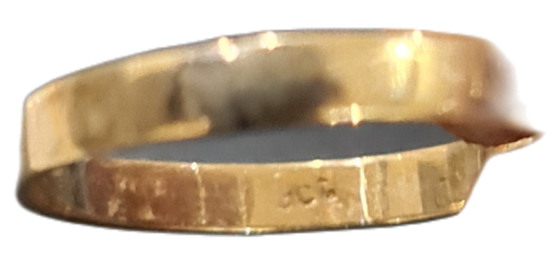 9CT YELLOW GOLD WEDDING SET