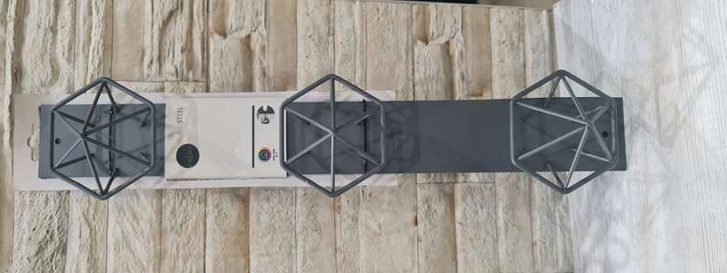 STEEL WALL CLOTHING AND JACKET HANGER