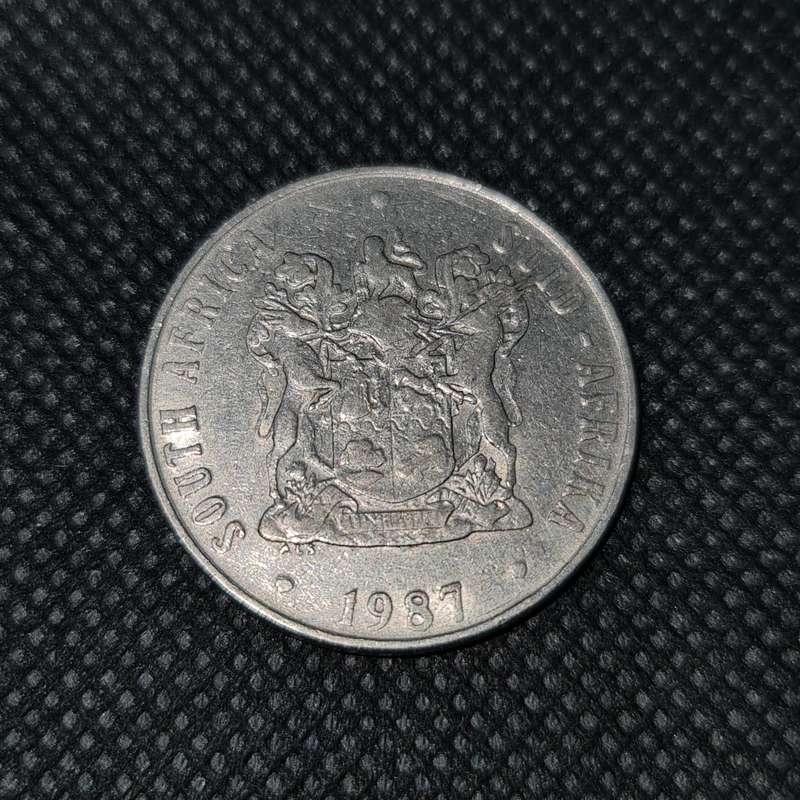 1987 SOUTH AFRICA   50 CENT