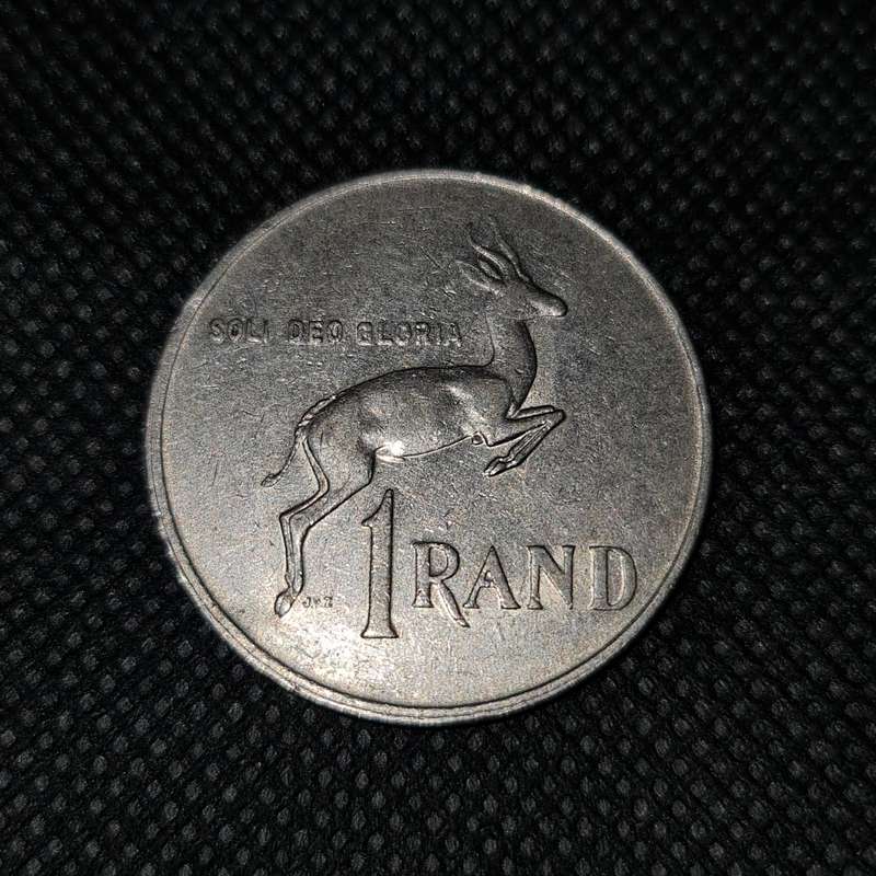 1990 SOUTH AFRICA 1 RAND PIET BOTHA