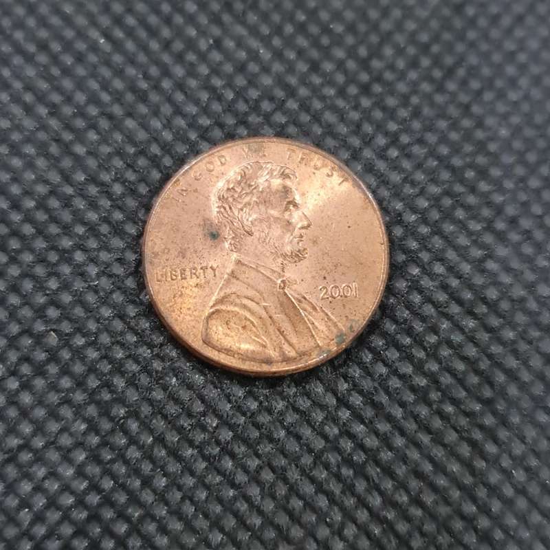 2001 UNITED STATES 1 CENT COIN