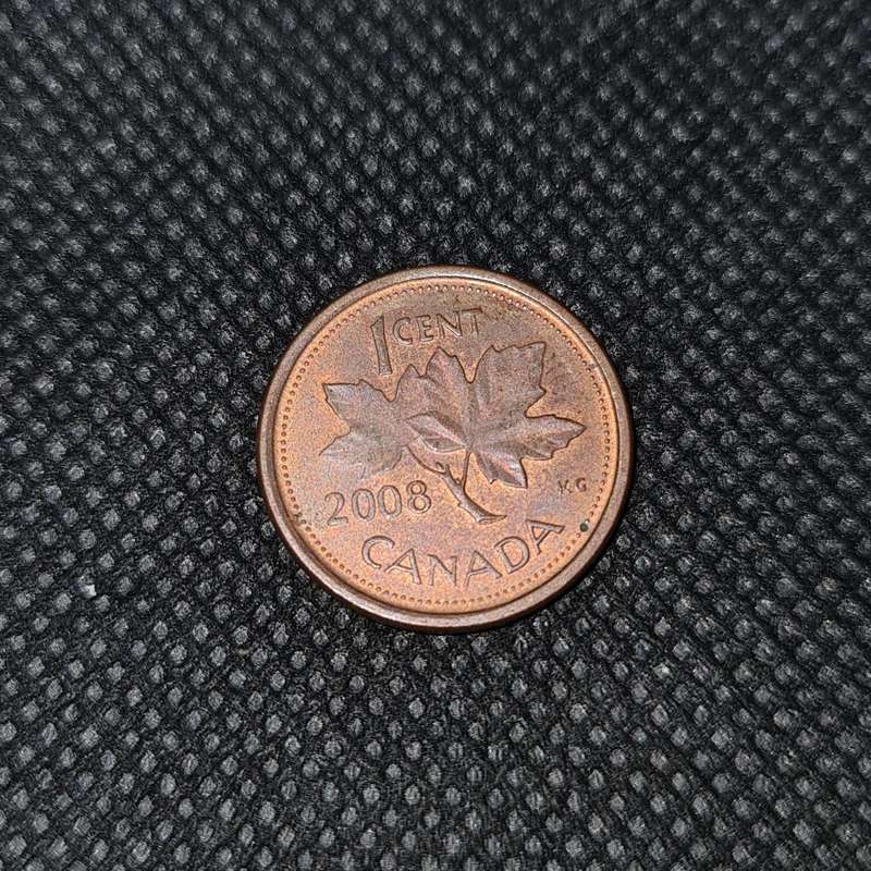 2008 CANADA   1 CENT COIN