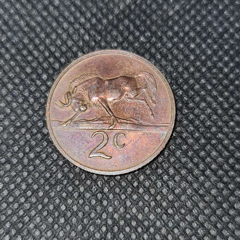 1970 SOUTH AFRICA  2 CENT