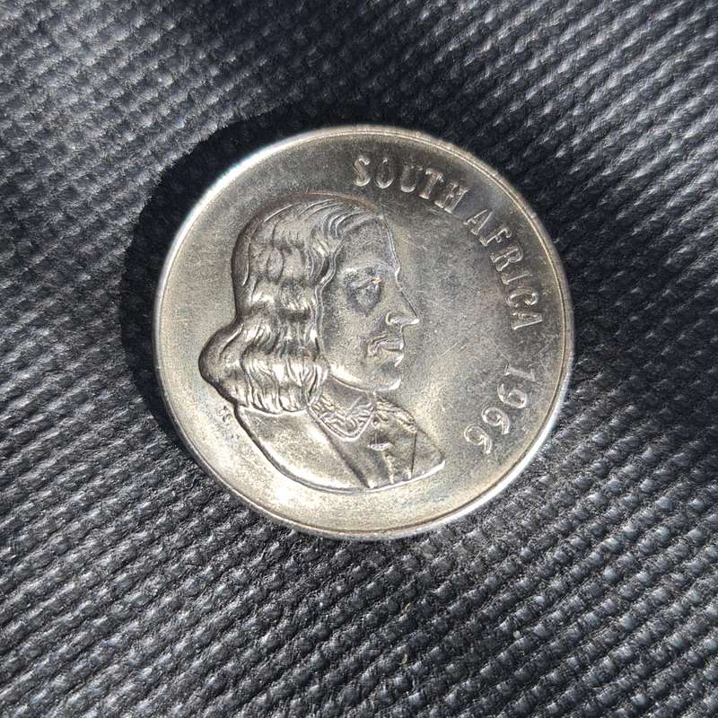 1966 SOUTH AFRICA 50 CENT ENGLISH