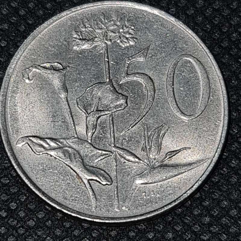 1988 SOUTH AFRICA  50 CENT