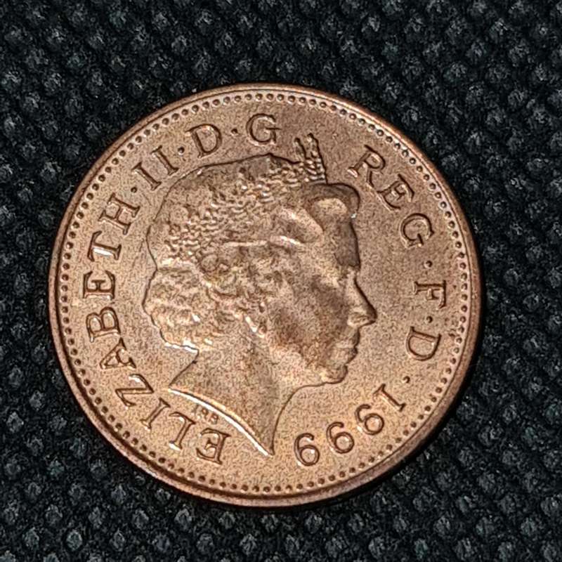 1999 United Kingdom 1 Penny Magnetic