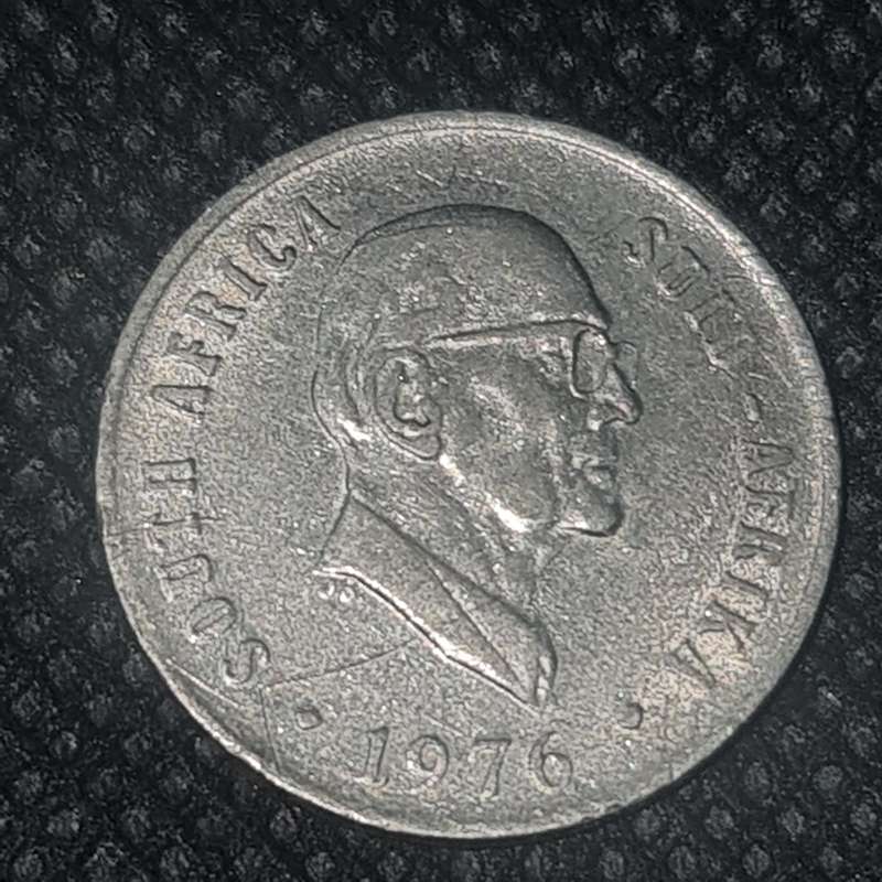 1976 + 1984 SOUTH AFRICA  10 CENT COINS