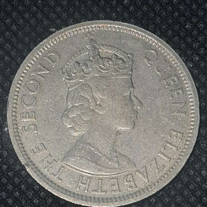 1974 SEYCHELLES 2 RUPEES QE THE SECOND