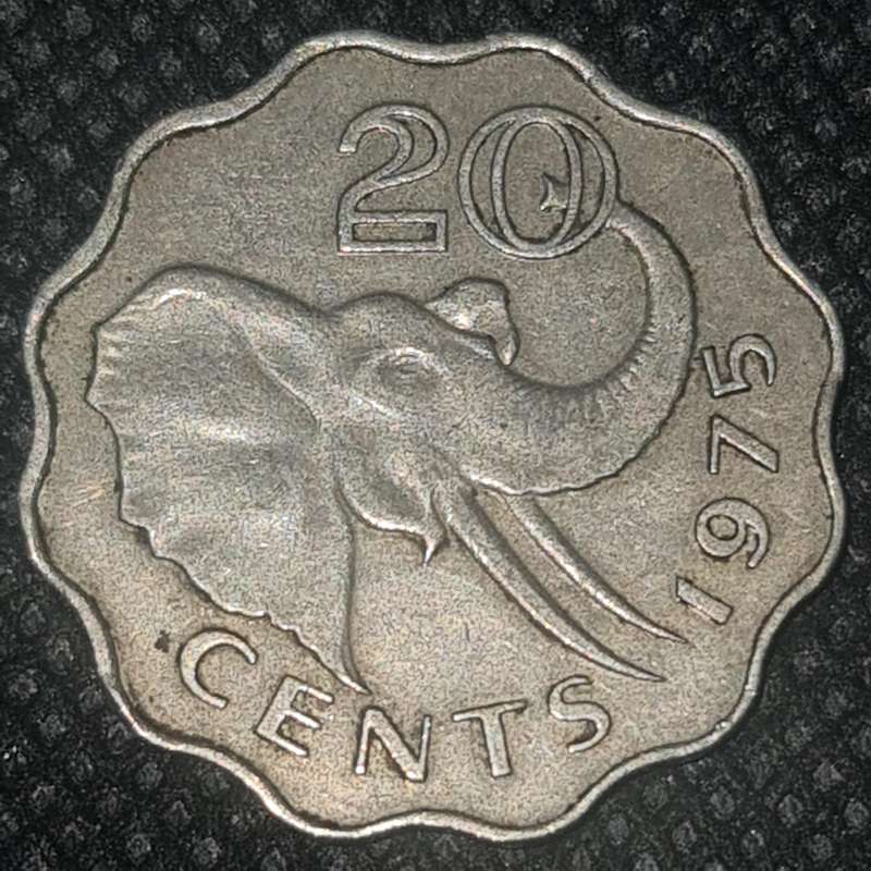1975 SWAZILAND 20 CENT