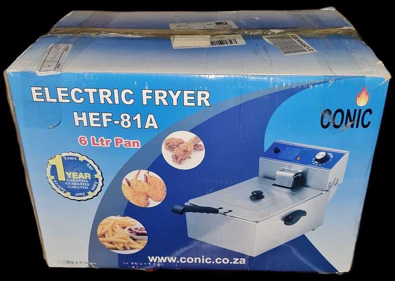 STAINLESS STEEL DEEP FRYER 6 LITRE