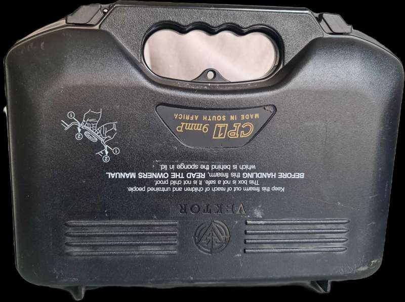 VECTOR CP1 9MM HANDGUN HARD CASE