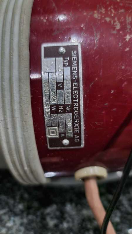 Siemans Vintage Vacuum