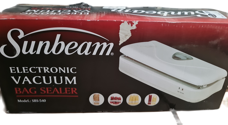 SUNBEAM ELECTRIC VACUUM SEALER
