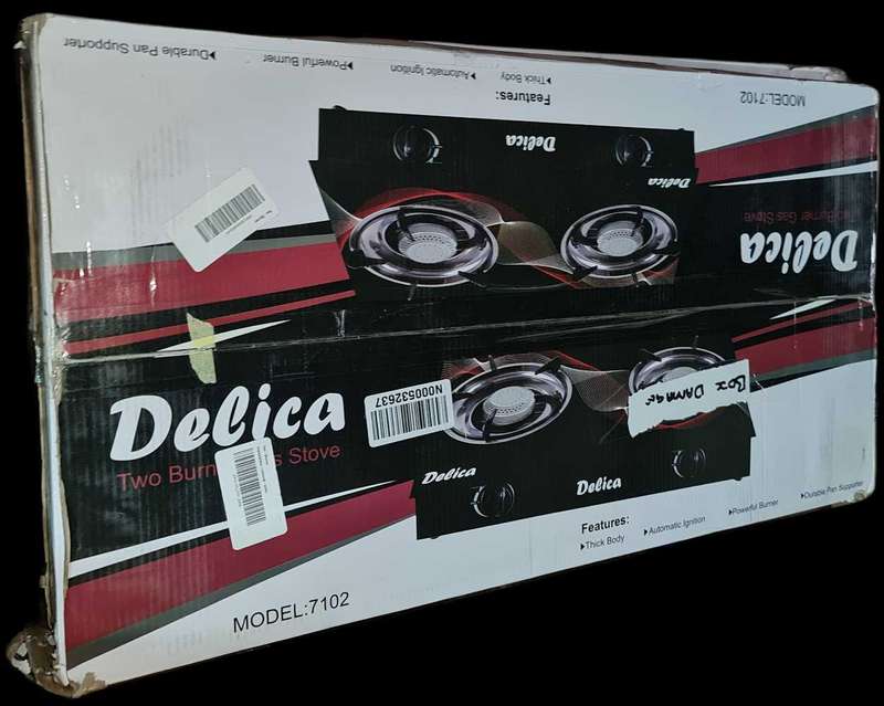 DELICA GLASS TOP GAS STOVE. FACTORY SECONDS