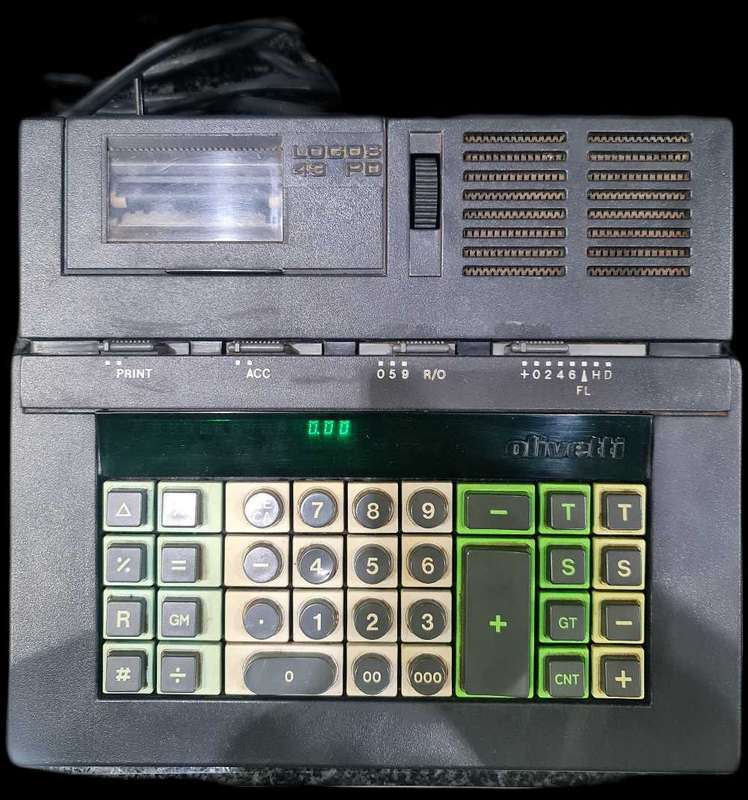 VINTAGE OLIVETTI CALCULATOR