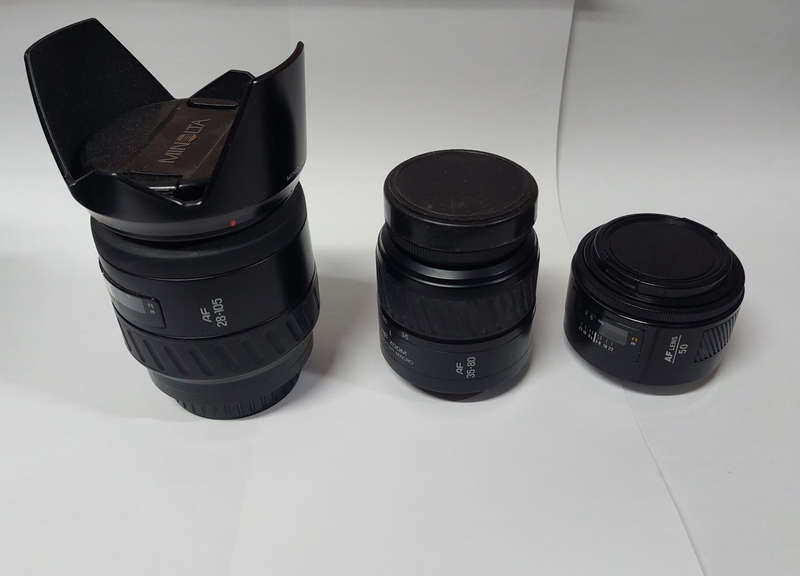 Minolta Camera lenses