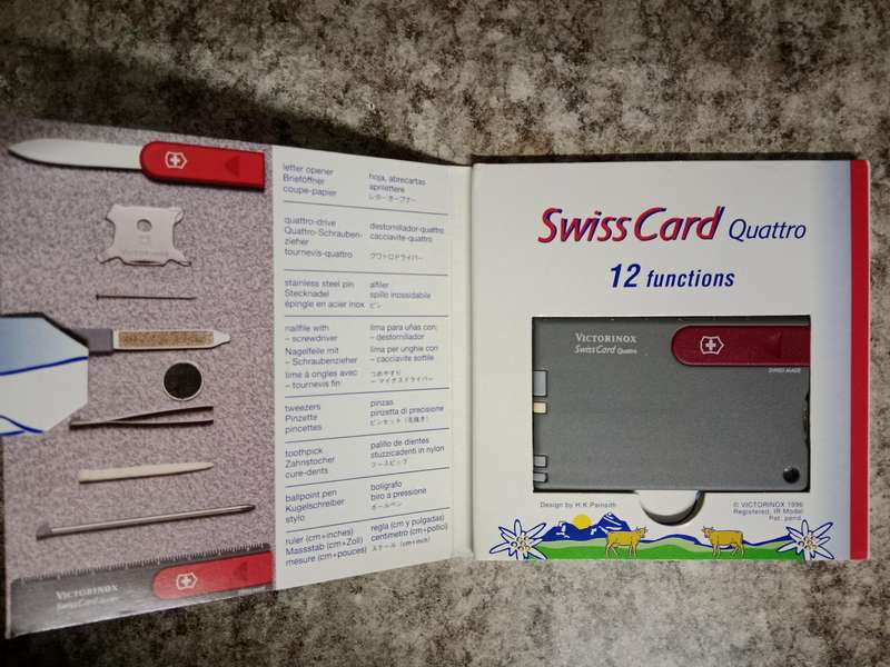 Victorinox Swiss Card Quattro