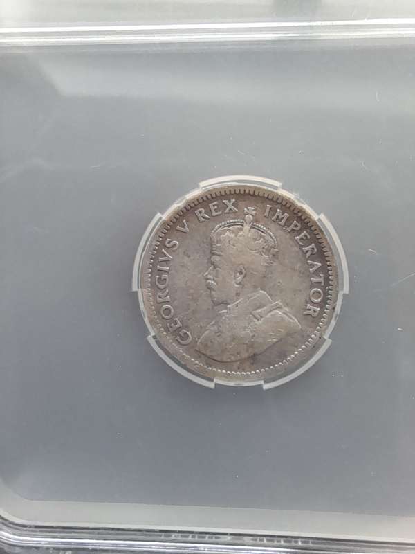 1927 SA Six pence