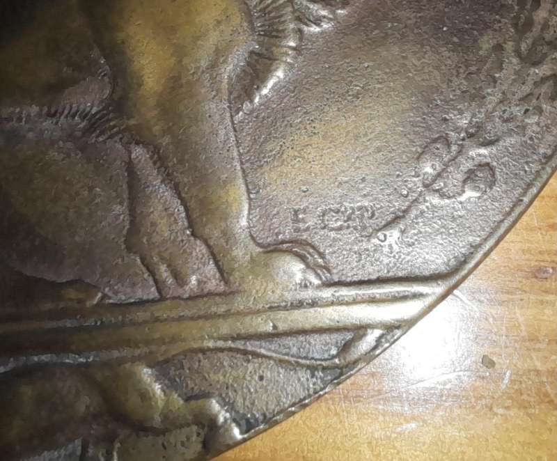 WW1 DEATH Plaque Penny