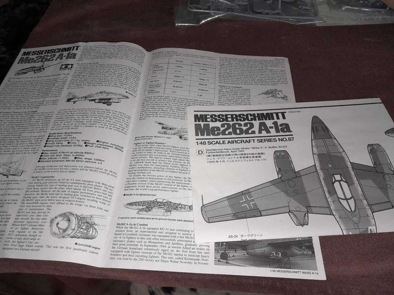 Messerschmitt Me262 A-1a 48scale
