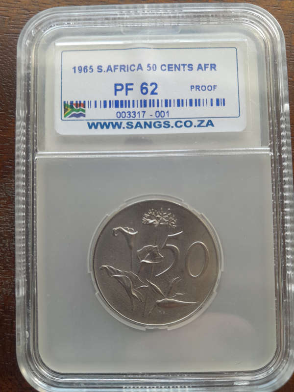 1965 50 Cent Afrikaans