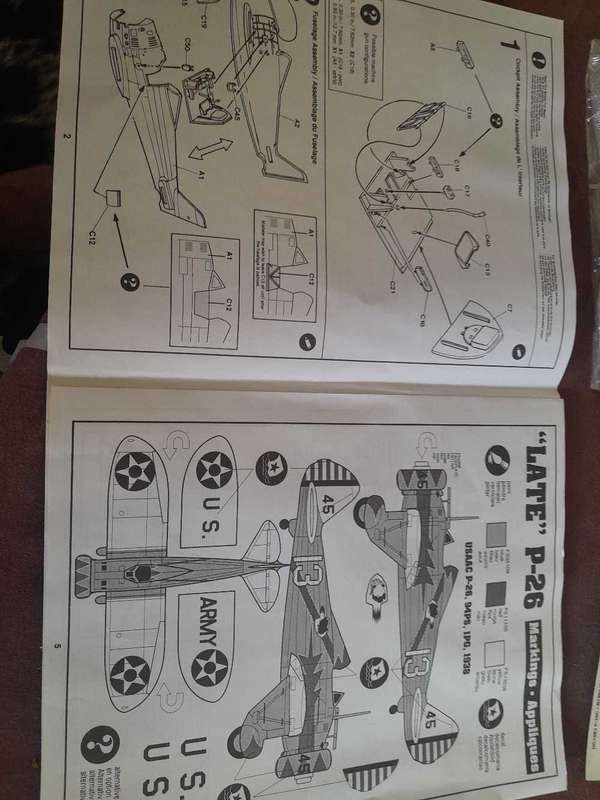 PEASHOOTER USAAC P 26C model