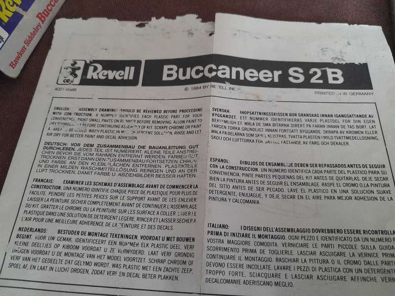 Buccaneer S2B model