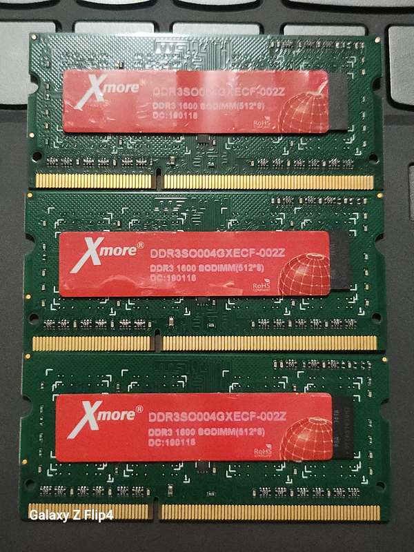 XMORE DDR3 1600 RAM