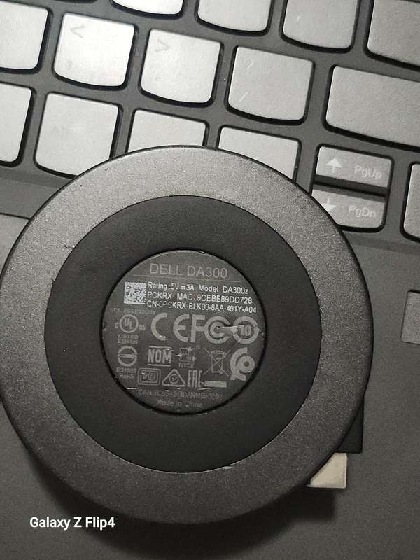 DELL DA300 PORTTABLE TYPE C ADAPATER