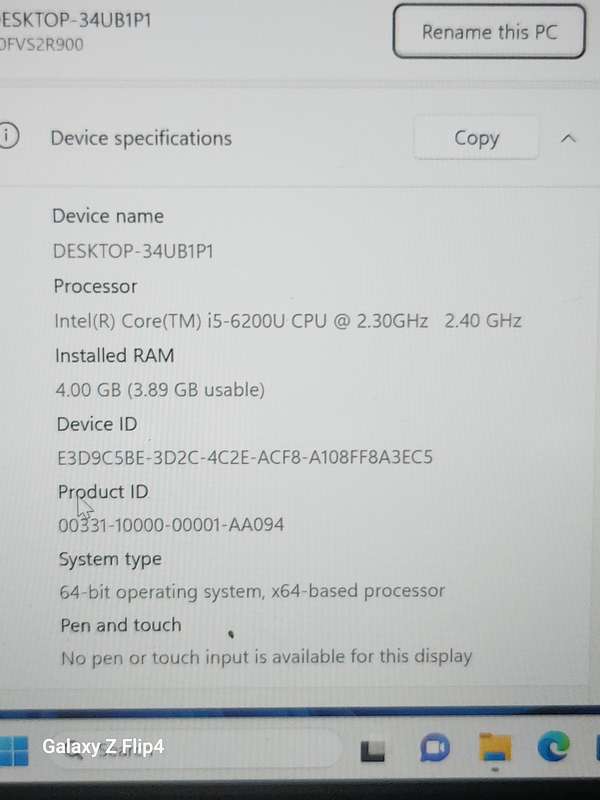 Lenovo ThinkPad L460 Core i5 6th Gen 500HDD 4GIG RAM