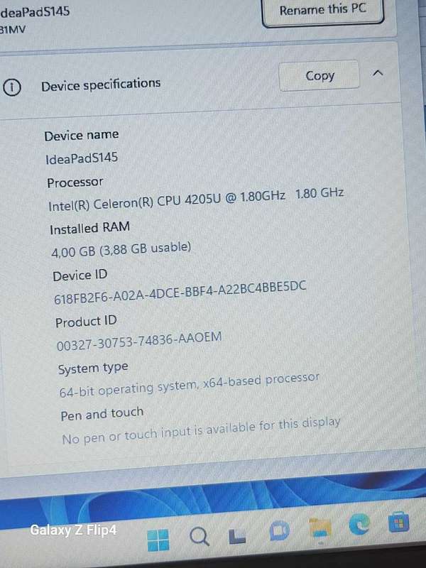 Lenovo s145