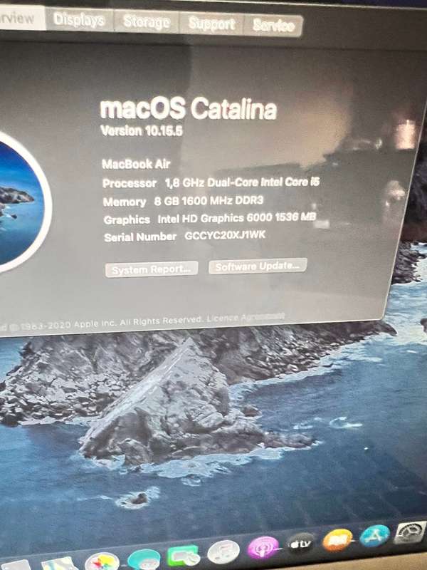 2017 Apple Macbook Air 13' | Intel Core i5, 8GB RAM, 128GB SSD, Mac OS Catalina | Bargain Buy