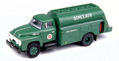 1954 Ford F700 Tanker Sinclear Mini Metals (Classic Metal Works) Green 1-87(HO)2008 Lose