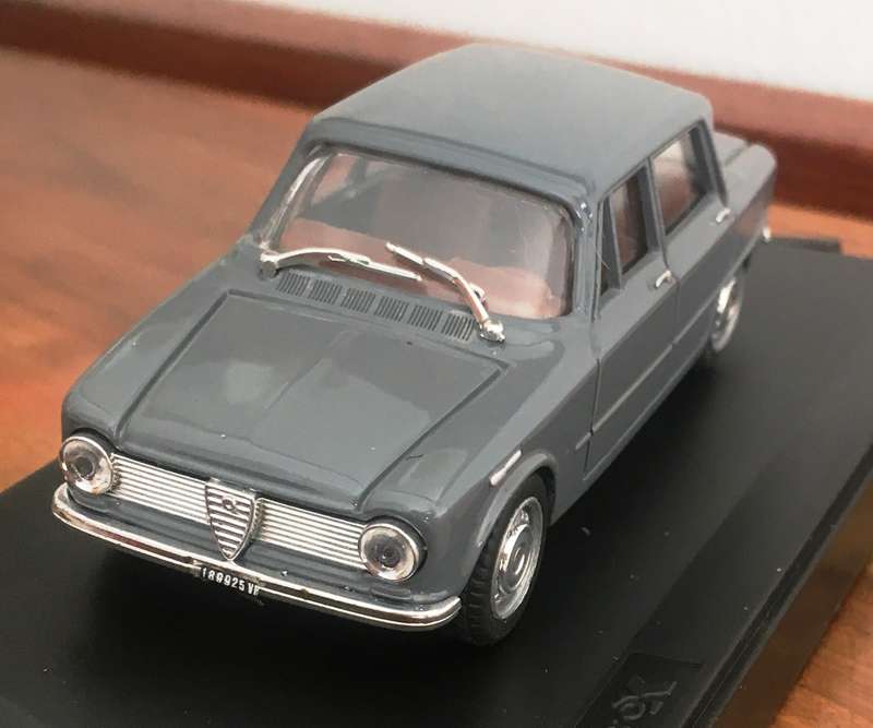 Alfa Romeo Giulia 1300 1962 Progetto K Gray 1-43 Boxed