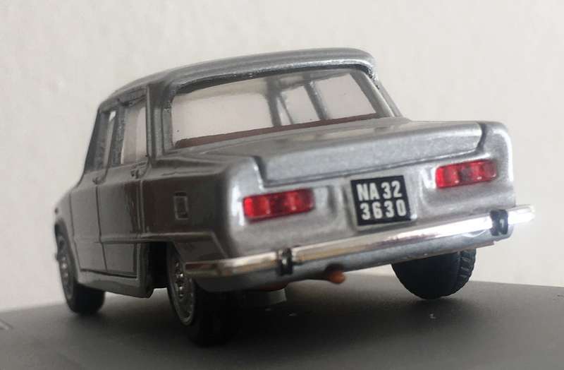 Alfa Romeo Giulia TI Super 1973 Progetto K Silver Boxed 1-43