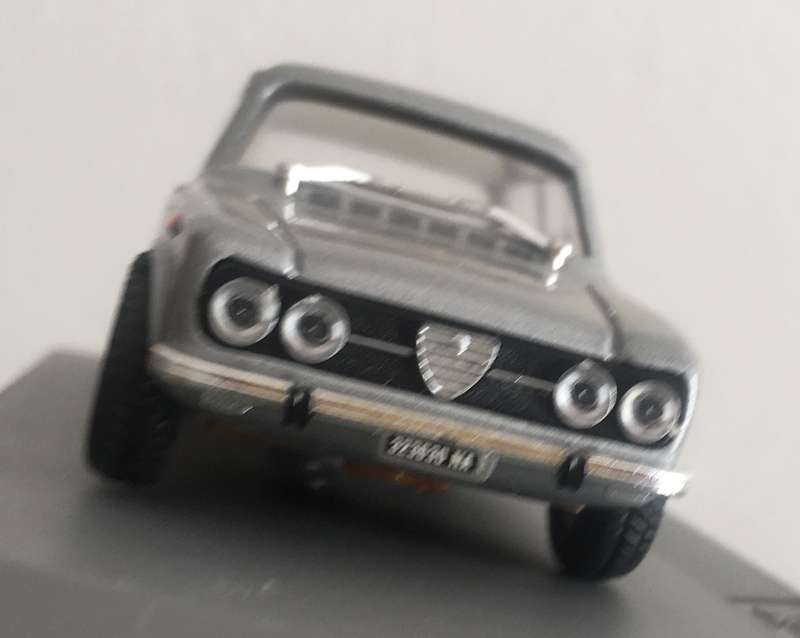 Alfa Romeo Giulia TI Super 1973 Progetto K Silver Boxed 1-43