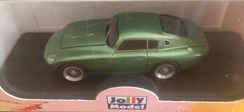 Aston Martin 1962 DP 212 Stradale JollyModel Met.Green 1-43 Boxed