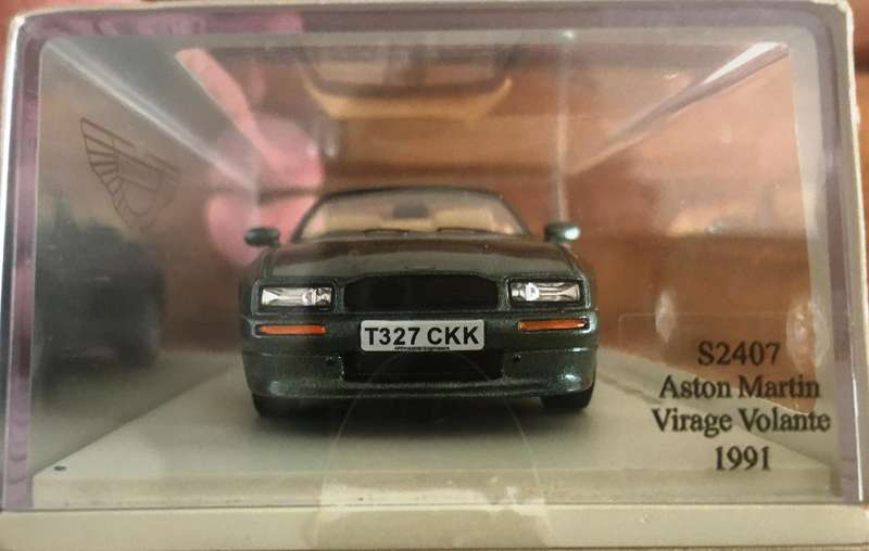 Aston Martin 1991 Virage Volanta Spark Gray 1-43 Boxed