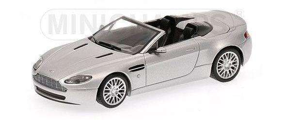 Aston Martin 2009 V8 Vantage Roadster Minichamps 1-43 Silver NO BOX