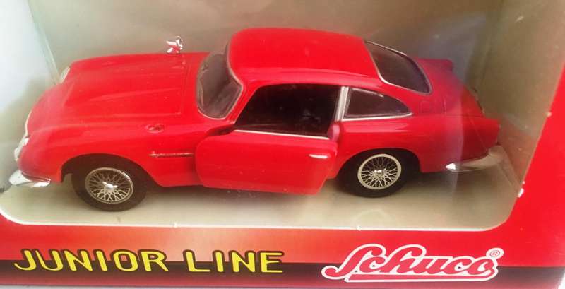 Aston Martin DB5 Schuco Junior Line Red 1-43 Boxed