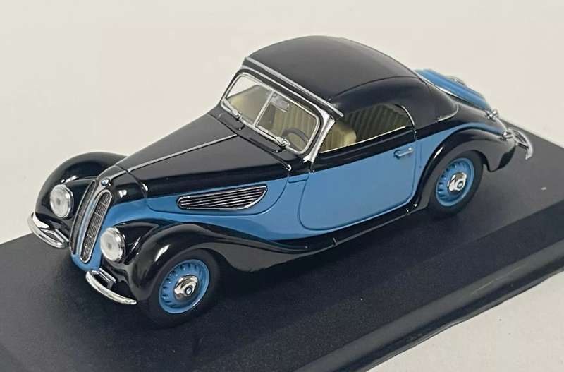 BMW 327 1941 Detail Cars Blue & Black 1-43 Boxed