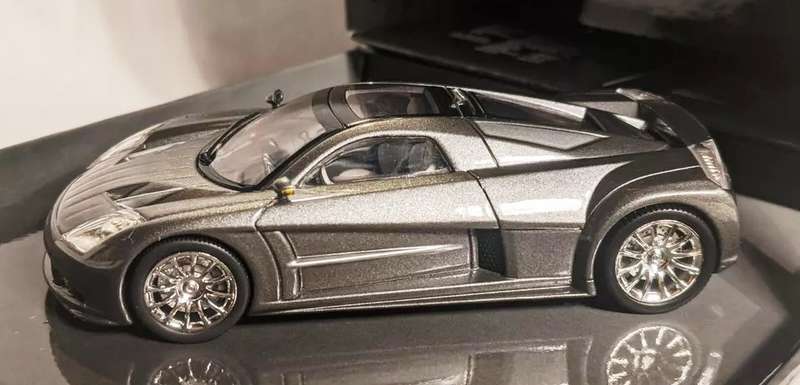 Chrysler ME Four-Twelve 2004 Supercar Norev  Metallic Gray 1-43 Boxed