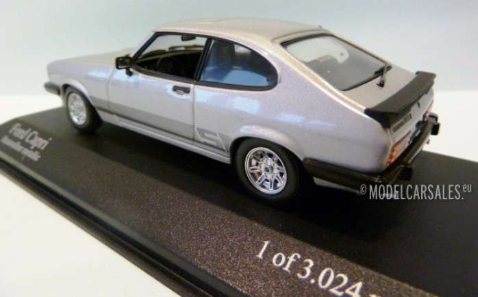 Ford Capri 1979 MiniChamps 1-43 Silver Boxed