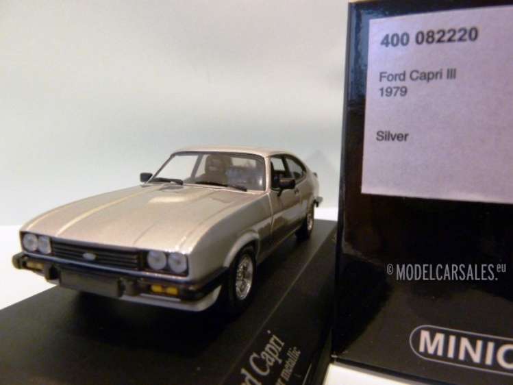Ford Capri 1979 MiniChamps 1-43 Silver Boxed