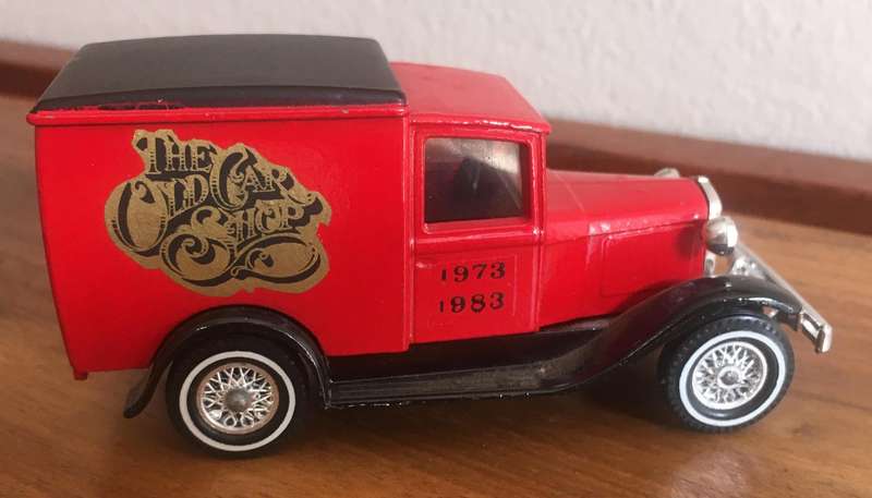 Ford Model A (The Old Car Shop 10 Year 1973-83) Matchbox Yesteryear Red No Box