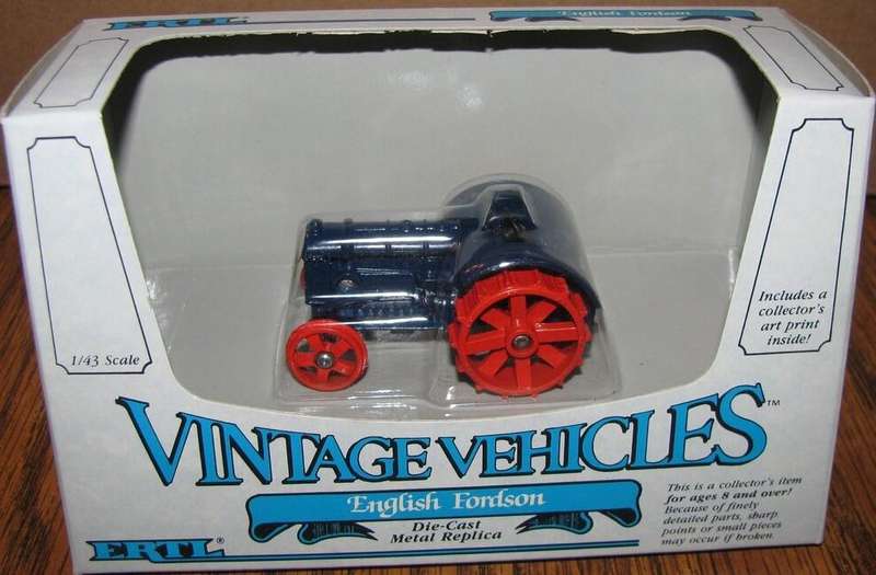 Fordson Tractor (English Fordson Tractor) Ertl #2526 1989 1-43 Boxed