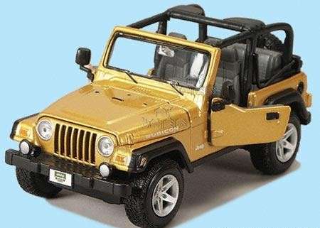Jeep Wrangler Rubicon Maisto (1-27) Copper Boxed