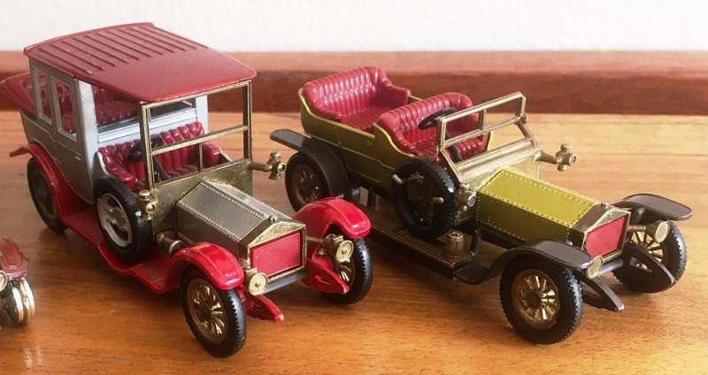 Lot of 2 Matchbox Yesteryear Models Rols Royce 1-43 No Box
